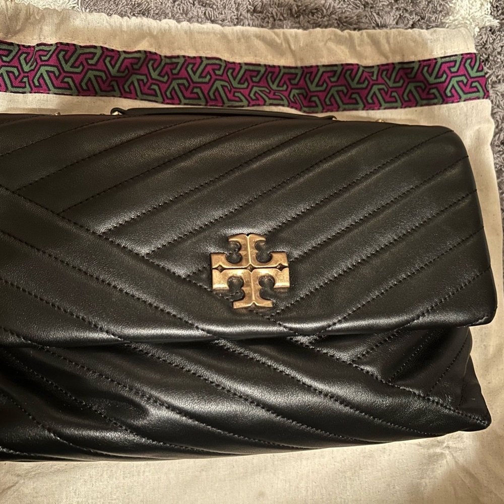 Tory Burch Kira Chevron Convertible Shoulder Bag